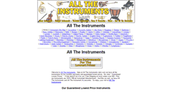 Desktop Screenshot of alltheinstruments.com